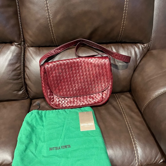 Bottega Veneta crossbody bag red - Picture 10 of 11